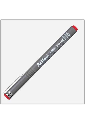 Bút Vẽ Kỹ Thuật ARTLINE 0.05 Màu Đỏ EK-2305R