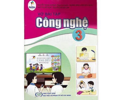 Sách Giáo Khoa Vở Bài Tập Công Nghệ Lớp 3 (Cánh Diều)