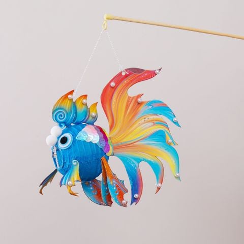 Đồ Chơi Lắp Ráp Lồng Đèn Trung Thu Cá Al002