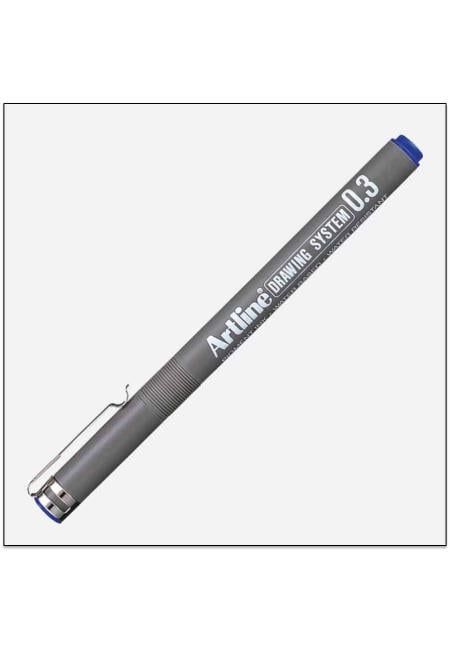 Bút Vẽ Kỹ Thuật EK-233BL Xanh