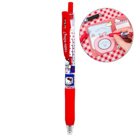 Hello Kitty - Bút Gel Ngòi 0.5mm KT Mực Xanh KT82393
