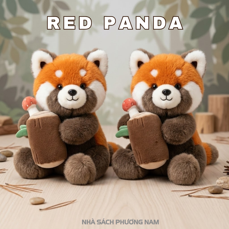 Đồ Chơi Thú Bông Gấu Mèo Rừng 36cm SK-434