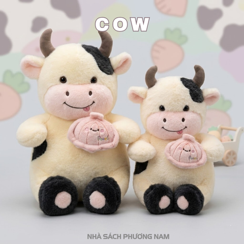 Đồ Chơi Thú Bông Bò Sữa Mũm Mĩm 30cm SK-469