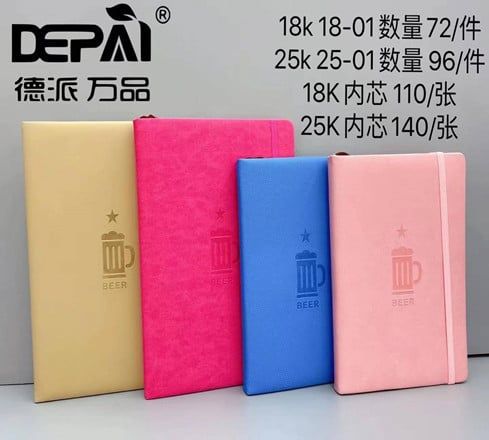 Sổ Bìa Da Pu A5 280Tr 25-01 Dp