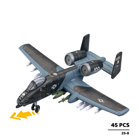 Xuja- 25-8 - Bộ Lắp Ráp Mô Hình Máy Bay Chiến Đấu A10 Tỷ Lệ 1:72
