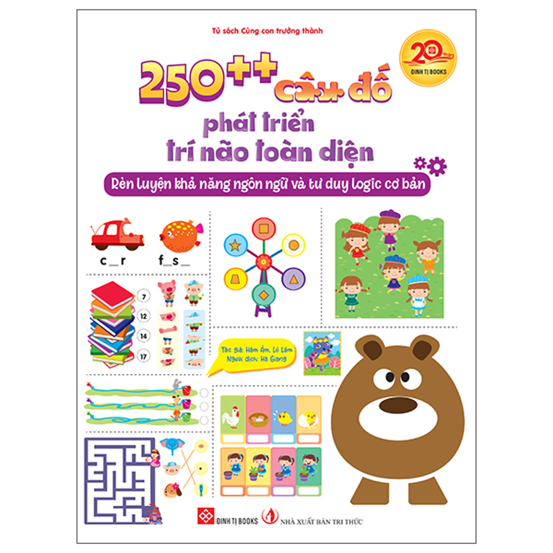 250++ Câu Đố Phát Triển Trí Não Toàn Diện - Rèn Luyện Tư Duy Toán Học Nâng Cao