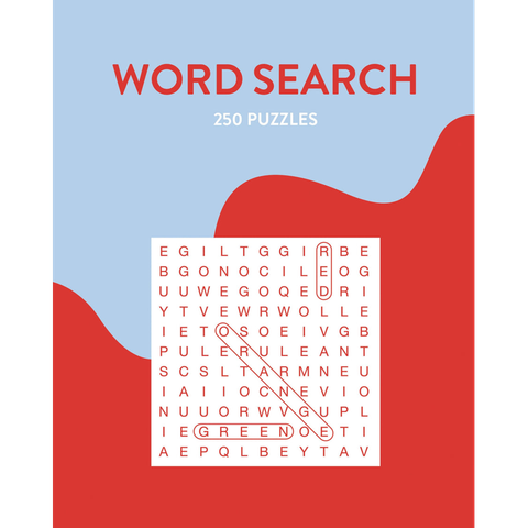 250 Puzzles - Word Search - Blue & Red_Lake 1025