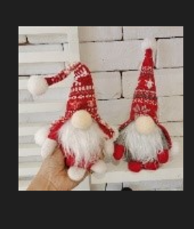 Mô Hình Noel Ngồi 16Cm P15