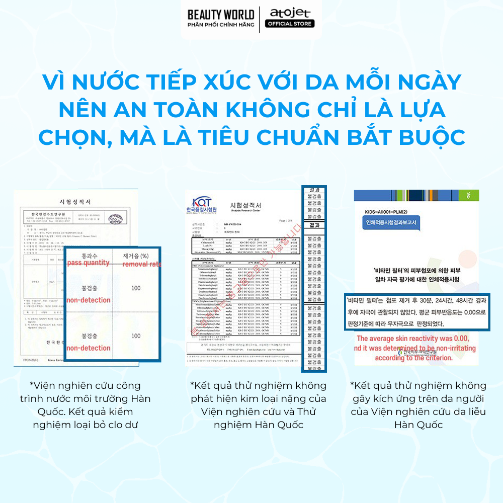 Đầu Lọc Nước- Vitamin Head Filter (Beautyworld)