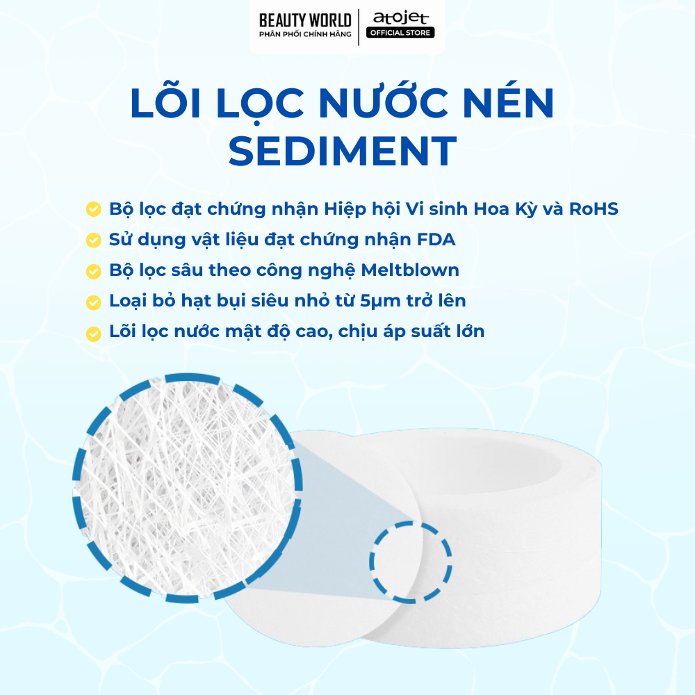 Đầu Lọc- 3 Head Acf Multi Filters (Beautyworld)