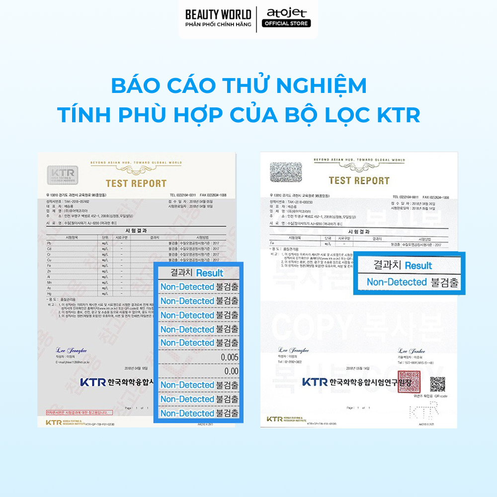 Đầu Lọc- 3 Head Acf Multi Filters (Beautyworld)