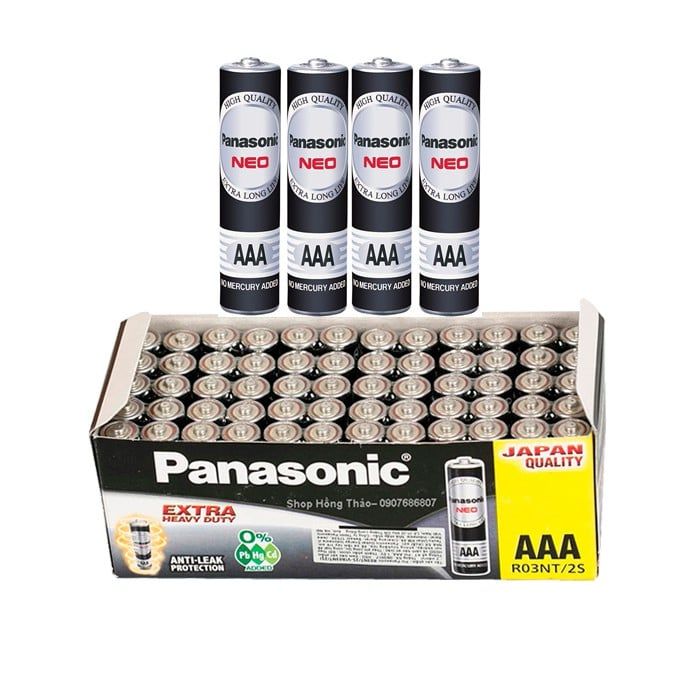 Pin AAA Panasonic Neo Đen R03NT/2S