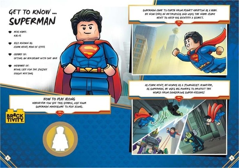 DC Super Heroes: Superman To The Rescue Activity Book _ Mom 0626