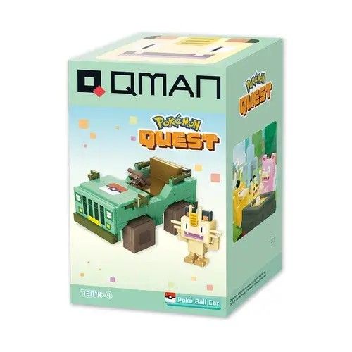 Keeppley Pokemon Lắp Ráp Quest Play Series Ball Cart 73014-4