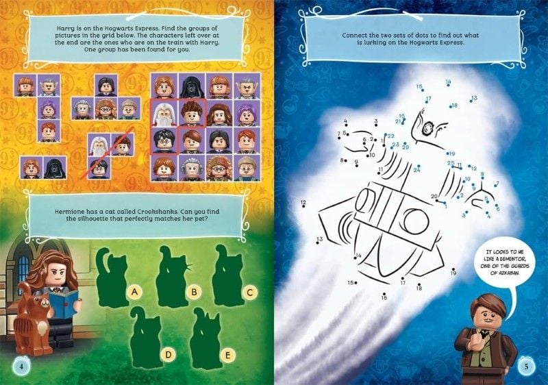 Lego Harry Potter: Duelling A Dementor Activity Book _ Mom 0626