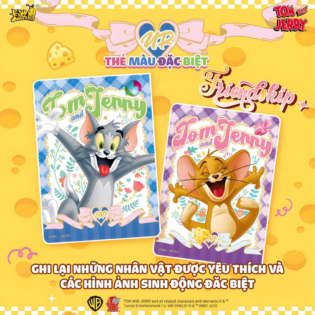 Card Bo Góc Tom And Jerry - Happy Enemies - Multifarious - Kayou - Kr04