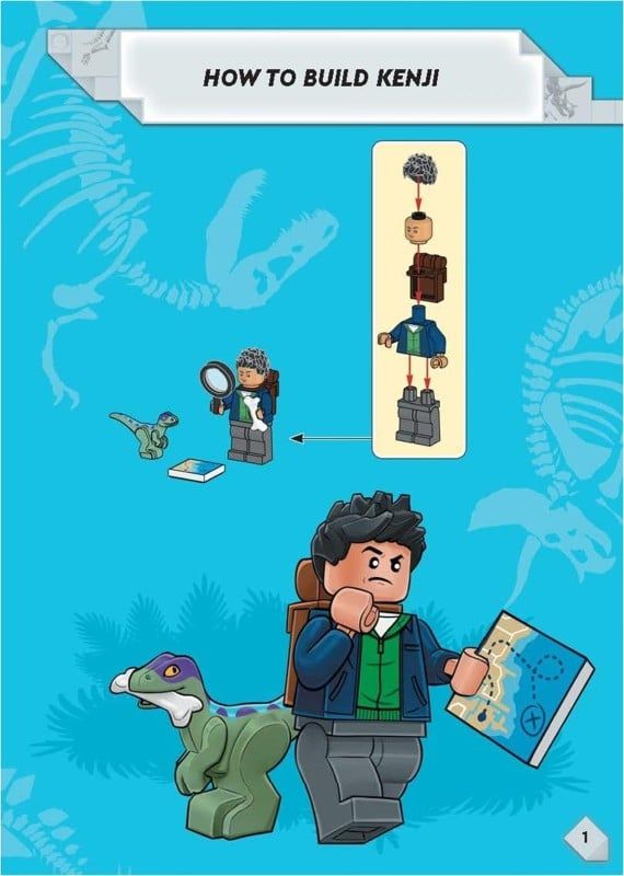 Lego Jurassic World: Raptors On The Run Activity Book _ Mom 0626