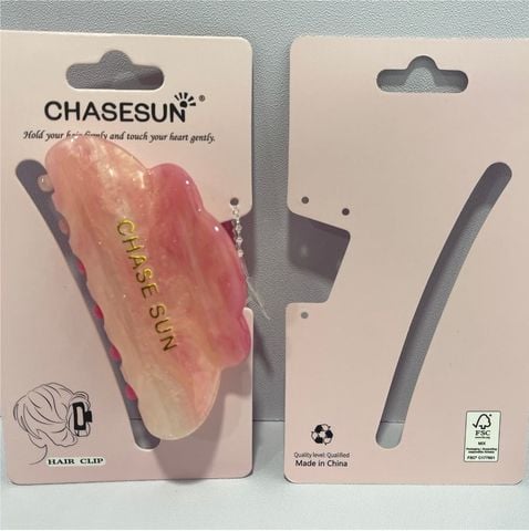 Kẹp Tóc Chasesun Nhiều Màu 8.5*3.5Cm ZJ01