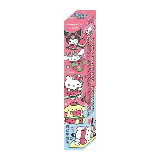 Sanrio - Bút Gel Xanh GUBKT82304-HW Sr Ngòi 0,5MM - GIAO HÌNH NGẪU NHIÊN