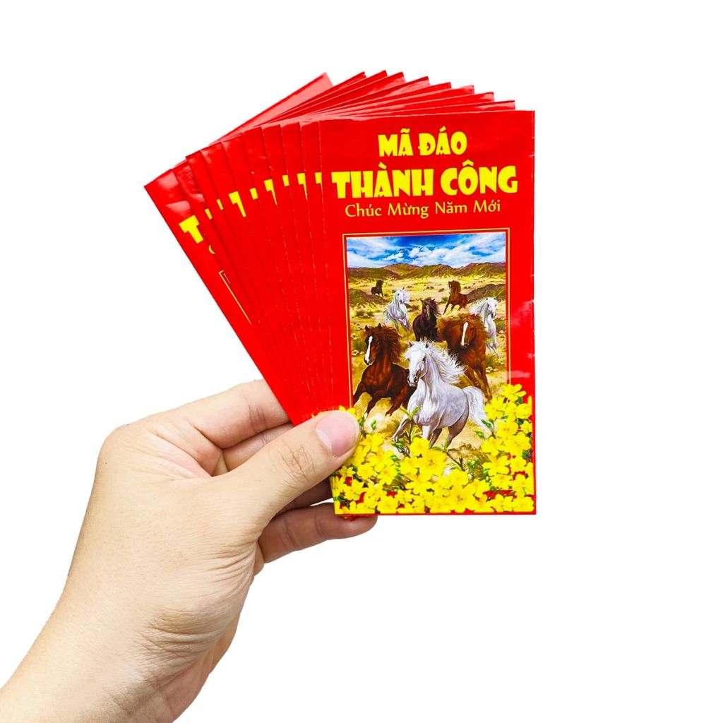 BAO LÌ XÌ LỚN X/10 (QC G.LONG) - GIAO MẪU NGẪU NHIÊN