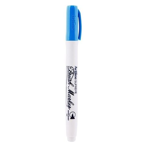 Bút Cọ Vẽ Màu Nước Artline Supreme - Brush Maker EPF-F - Xanh Da Trời (PM)