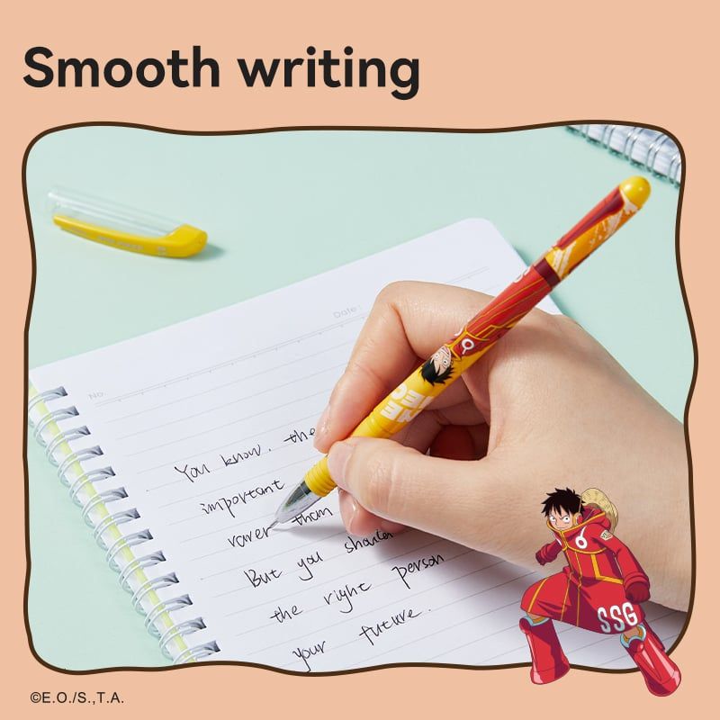 VIẾT GEL ĐEN 0.5MM ONEPIECE CG13-BK (0639-DELI)