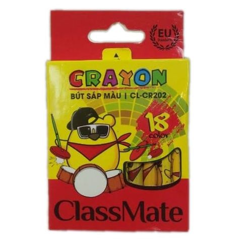 Bút Sáp 18 Màu Classmate CL-CR202 (TK)