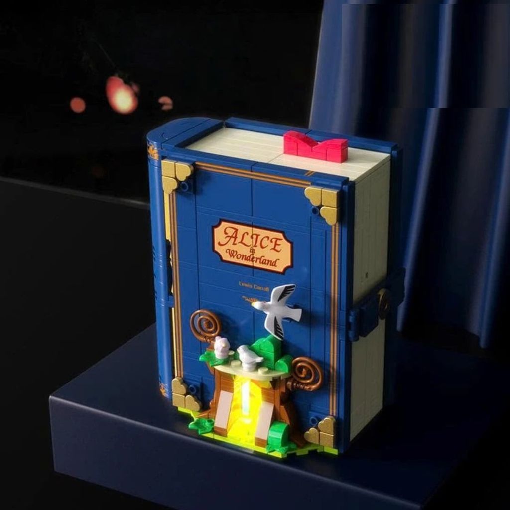 Wekki Đồ Chơi Lắp Ráp Quyển Sách Alice Wk506172 60018138
