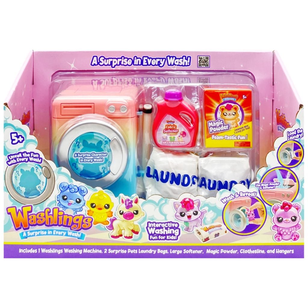 Sweet Heart Đồ Chơi Máy Giặt Washlings Kèm Thú Cưng 2409011