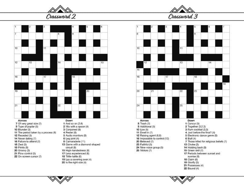 Perfect Pocket Puzzles: Crosswords _ Mom 0626