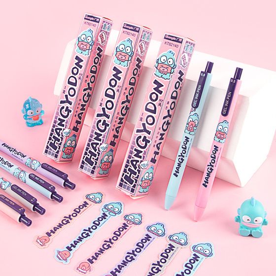 Sanrio - Bút Gel Đen GUBKT82140 Hy Hình Ngẫu Nhiên Ngòi 0.5Mm