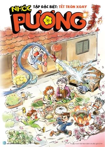 Nhóc Pương Tập Đặc Biệt-Tết Tròn Xoay (S.Màu)-Kèm Bao Lixi