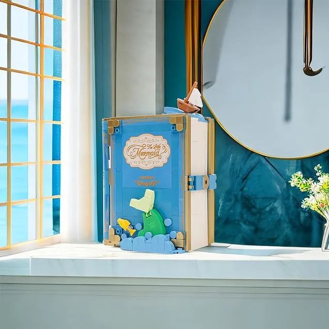 Wekki Đồ Chơi Lắp Ráp Quyển Sách Nàng Tiên Cá Wk506176 60018140