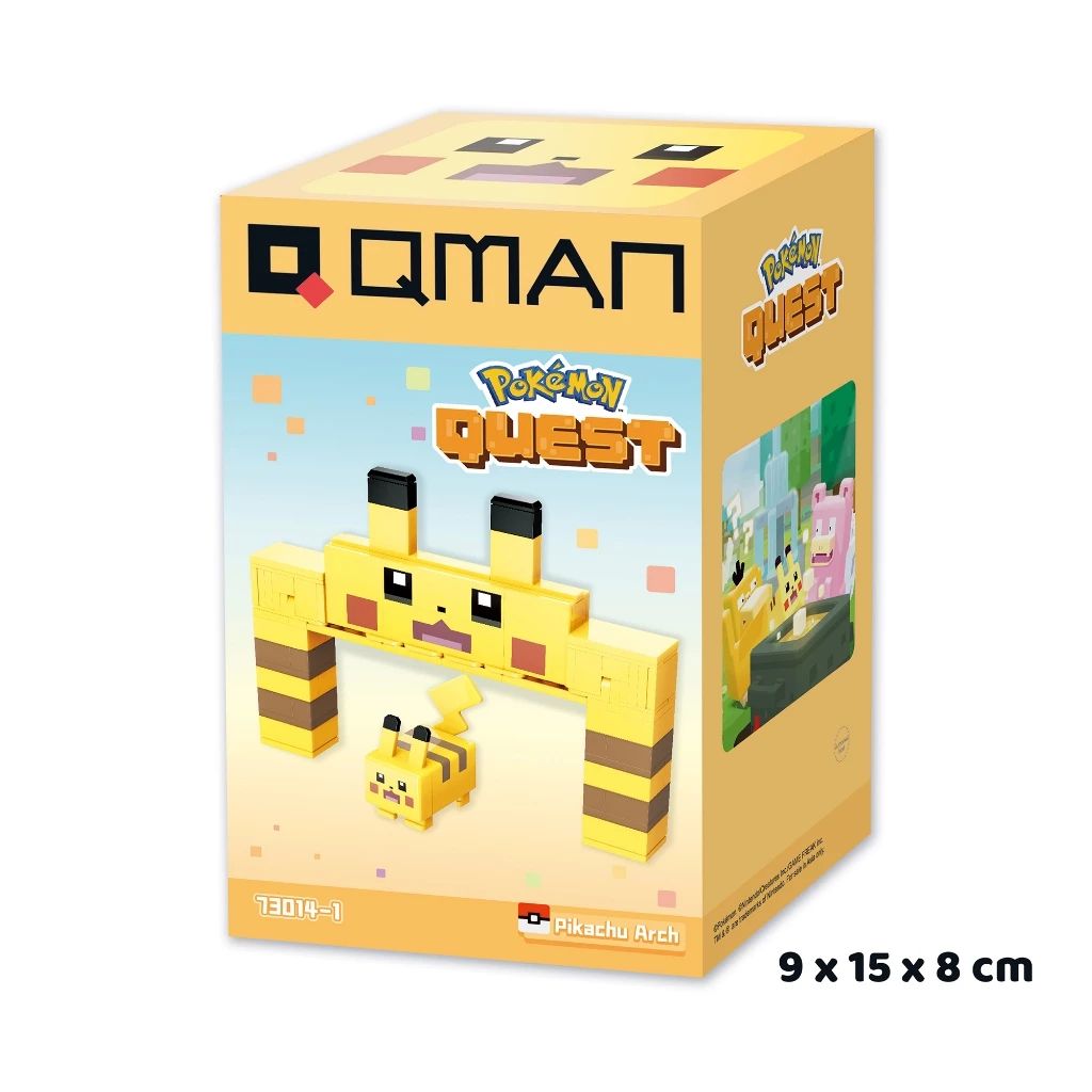 Keeppley Pokemon Lắp Ráp Quest Play Series Pikachu Arch 73014-1