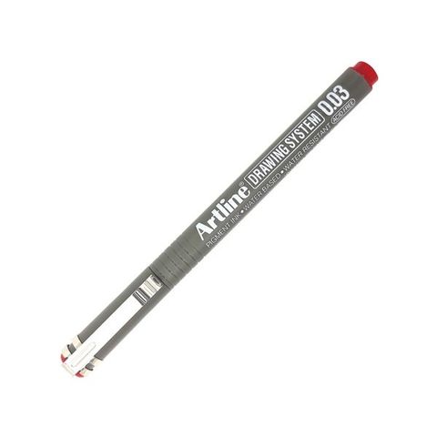 Bút Vẽ Kĩ Thuật 0.03mm Artline EK-2303 - Màu Đỏ (PM)