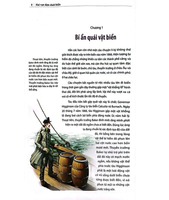 Danh Tác Trong Nhà Trường - Hai Vạn Dặm Dưới Biển