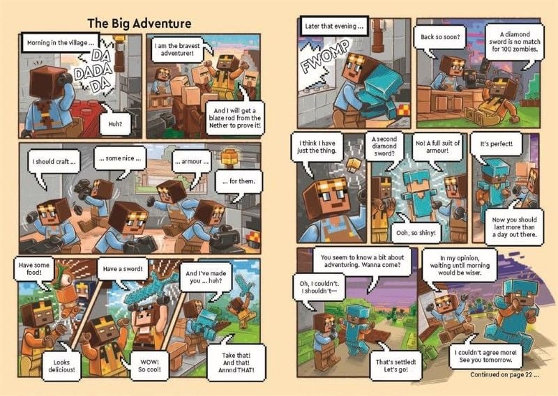 Lego Minecraft: Armoursmith Adventure Activity Book _ Mom 0626