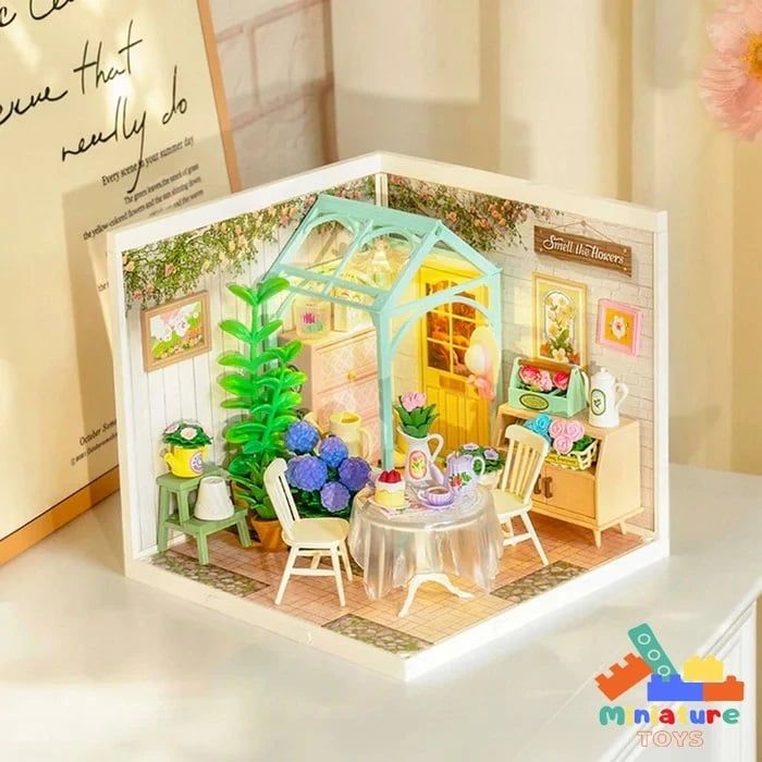 ROBOTIME LẮP RÁP VƯỜN TRÀ NỞ RỘ DW013B (LL)