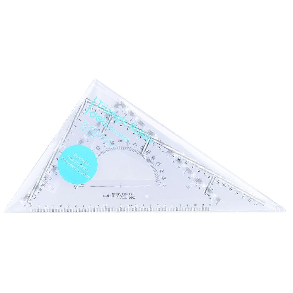 Bộ Thước Eke 30cm Deli - 6430