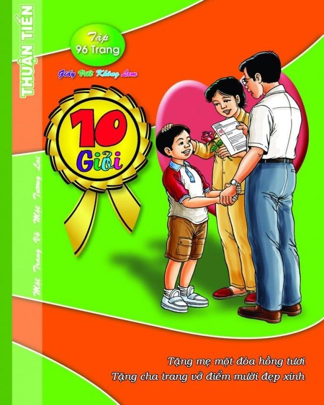 Tập Thuận Tiến 48trang ĐL 100 4 Ô Ly  - Điểm 10