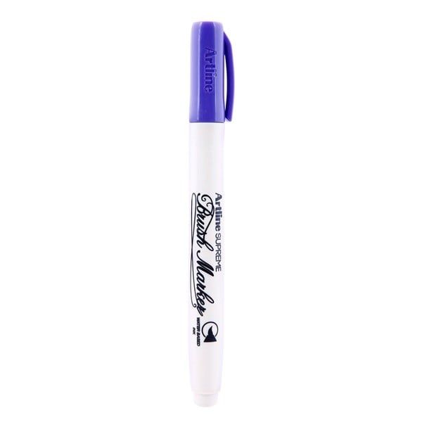 Bút Cọ Vẽ Màu Nước Artline Supreme - Brush Maker EPF-F - Màu Tím (PM)