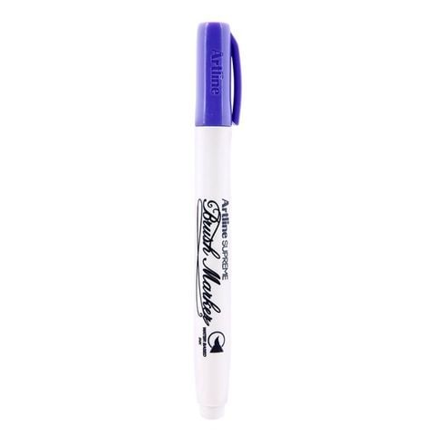 Bút Cọ Vẽ Màu Nước Artline Supreme - Brush Maker EPF-F - Màu Tím (PM)