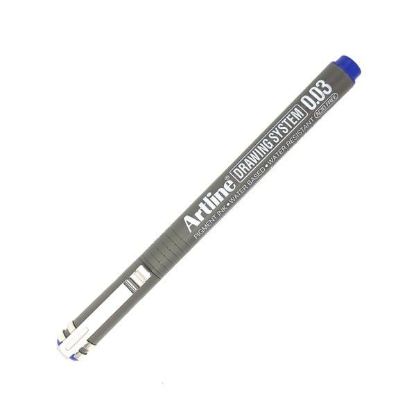 Bút Vẽ Kĩ Thuật 0.03mm Artline EK-2303 - Màu Xanh (PM)