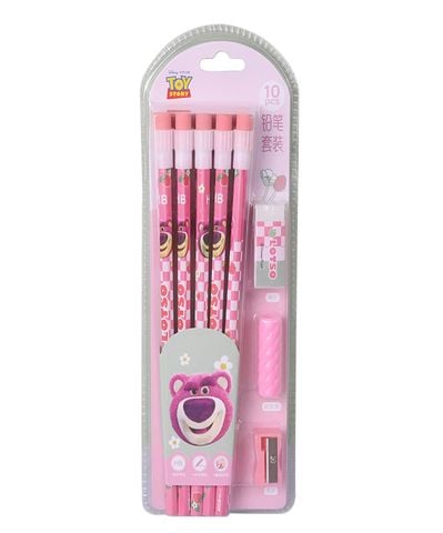 BỘ 10 VIẾT CHÌ KÈM GÔM TOY STORY