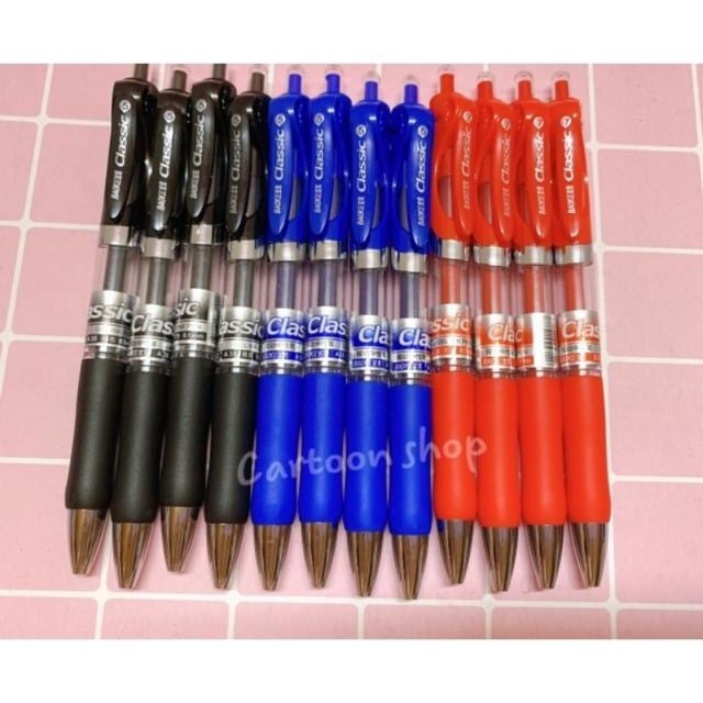 Viết bi bấm Baoke A35 xanh