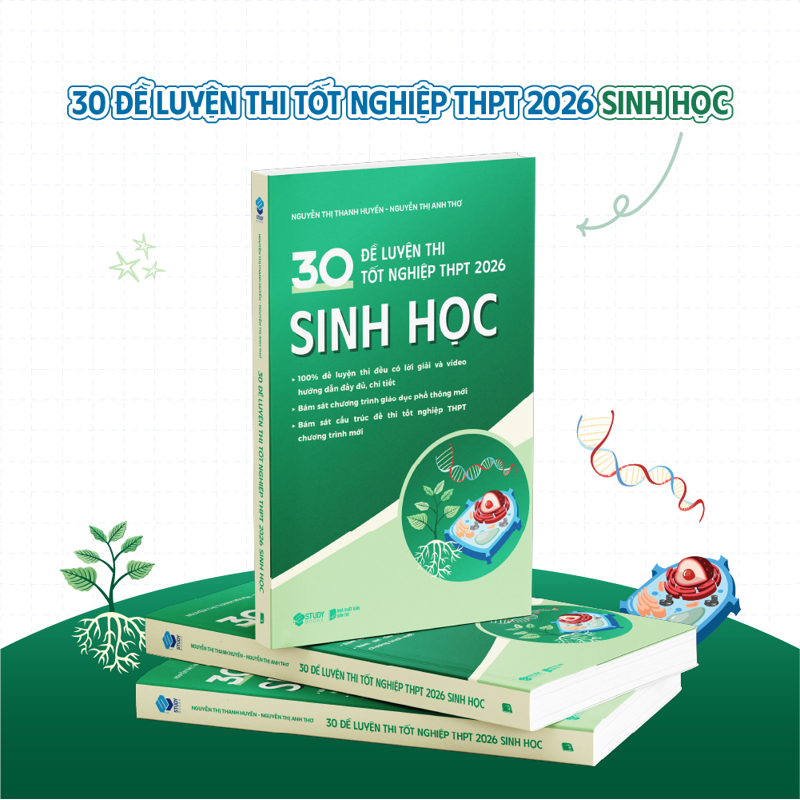 30 Đề Luyện Thi Tốt Nghiệp THPT 2026- Sinh Học