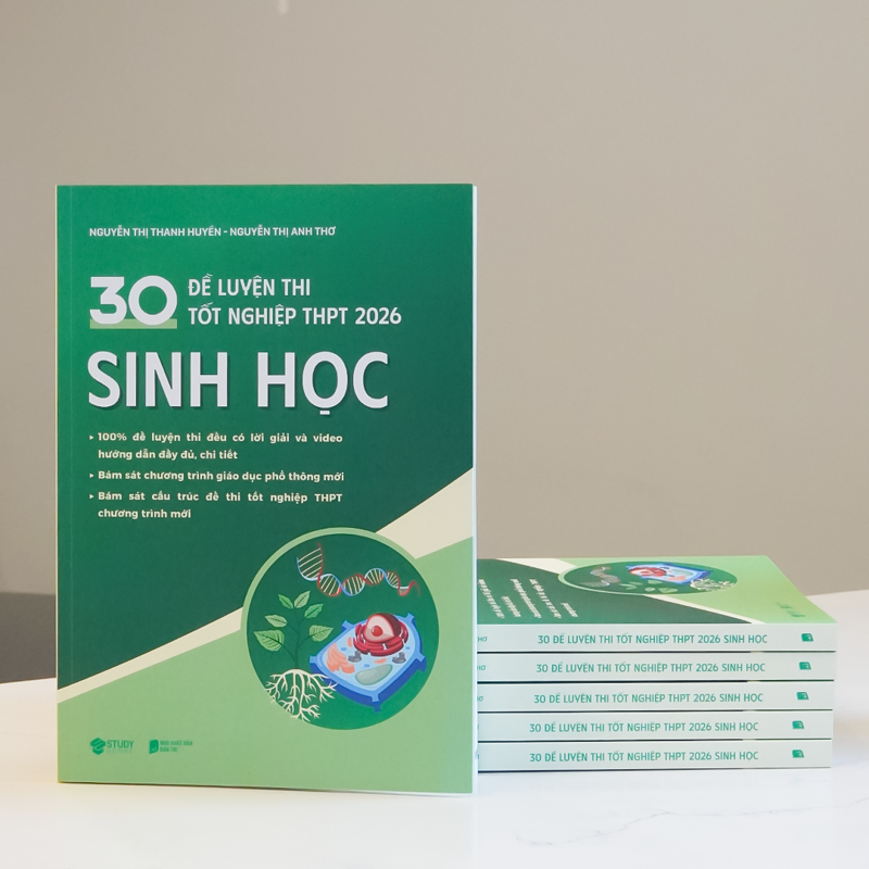30 Đề Luyện Thi Tốt Nghiệp THPT 2026- Sinh Học