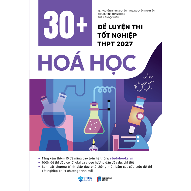 30+ Đề Luyện Thi Tốt Nghiệp THPT 2027 - Hóa Học