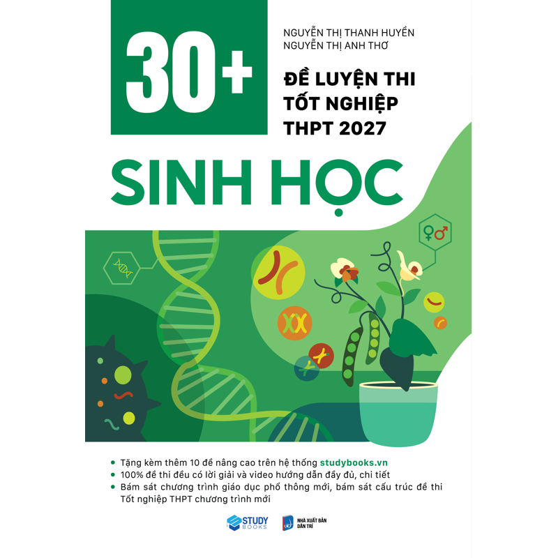 30+ Đề Luyện Thi Tốt Nghiệp THPT 2027 - Sinh Học