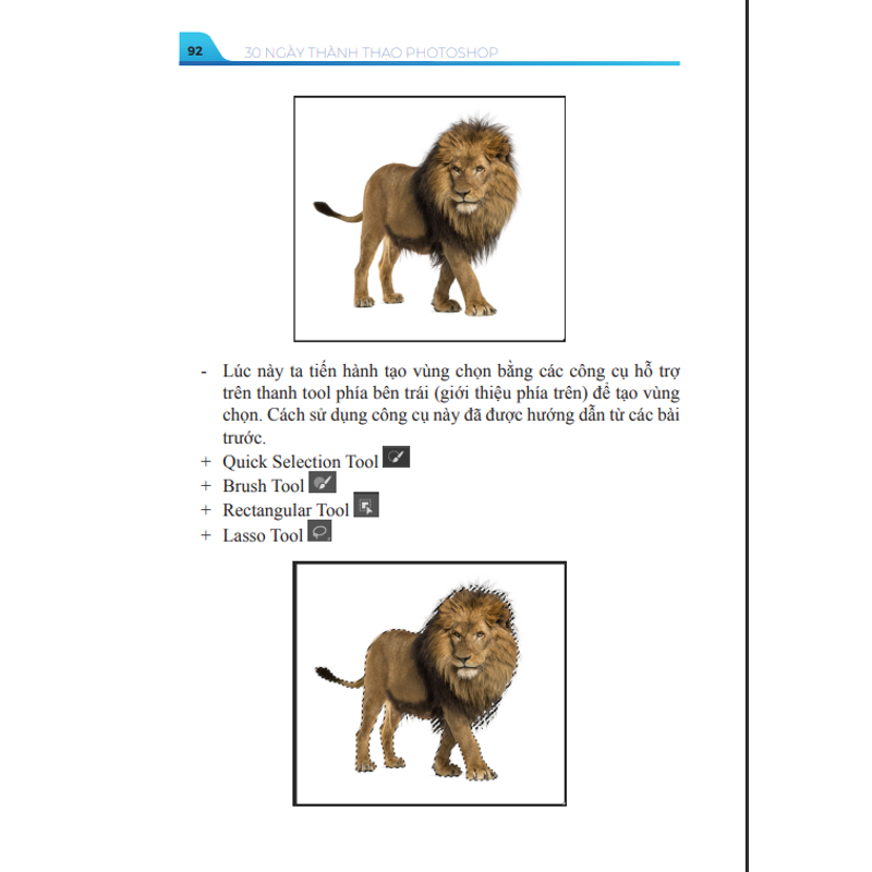 30 Ngày Thành Thạo Photoshop - Cuốn 1: Làm Chủ Bộ Công Cụ